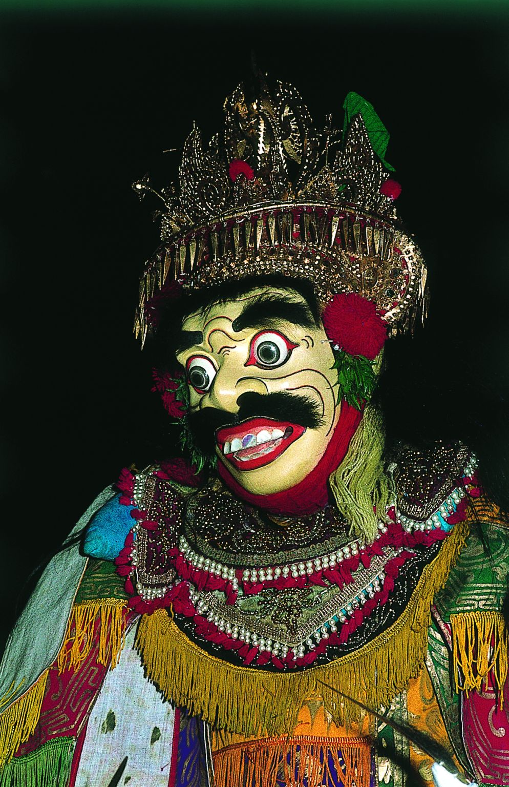 Indonésie : danseur masqué à Bali
