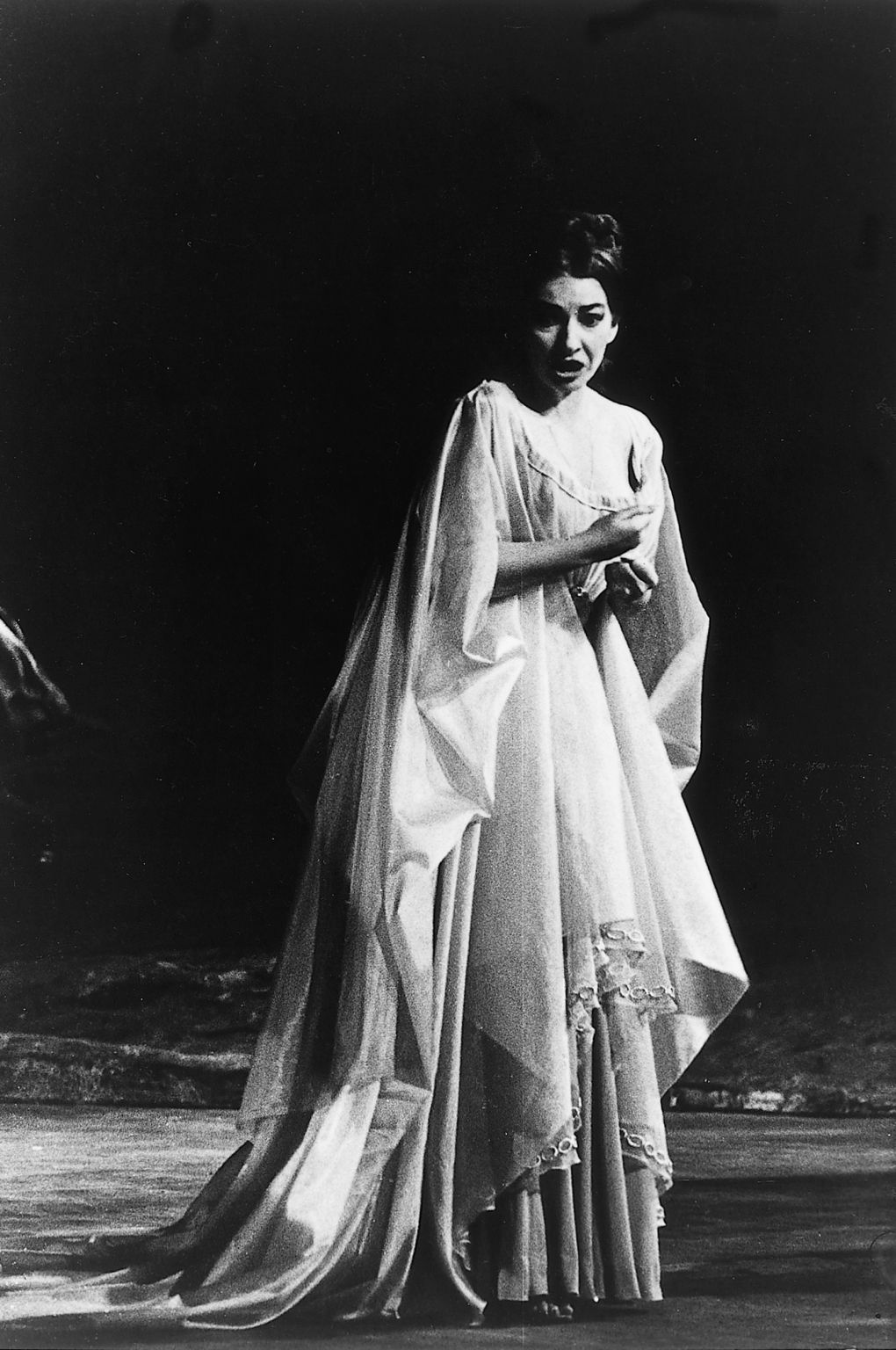 la cantatrice Maria Callas