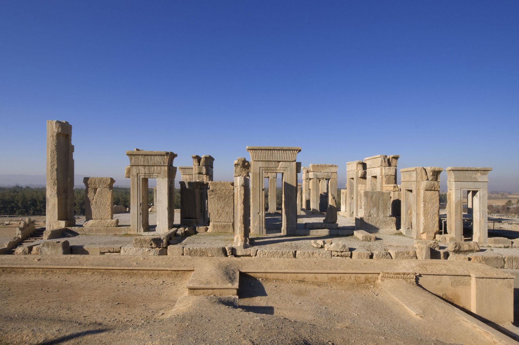 les ruines de Persépolis, en Iran