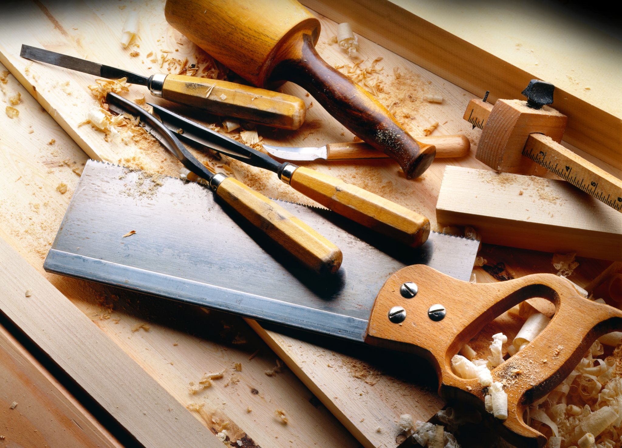 les outils du menuisier