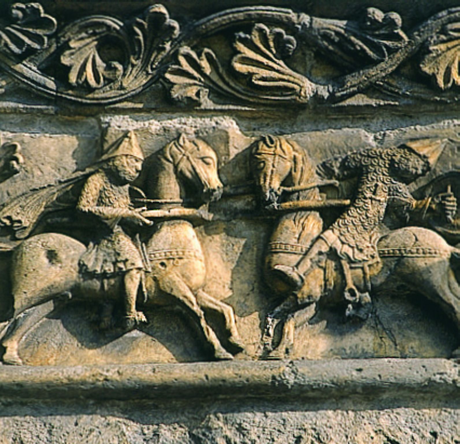 un bas-relief