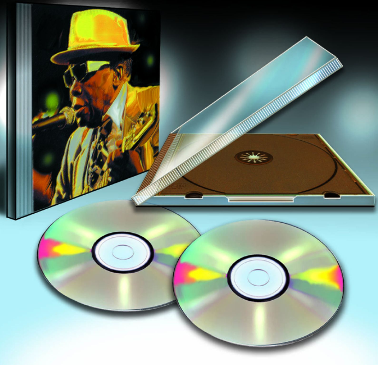 des disques compacts