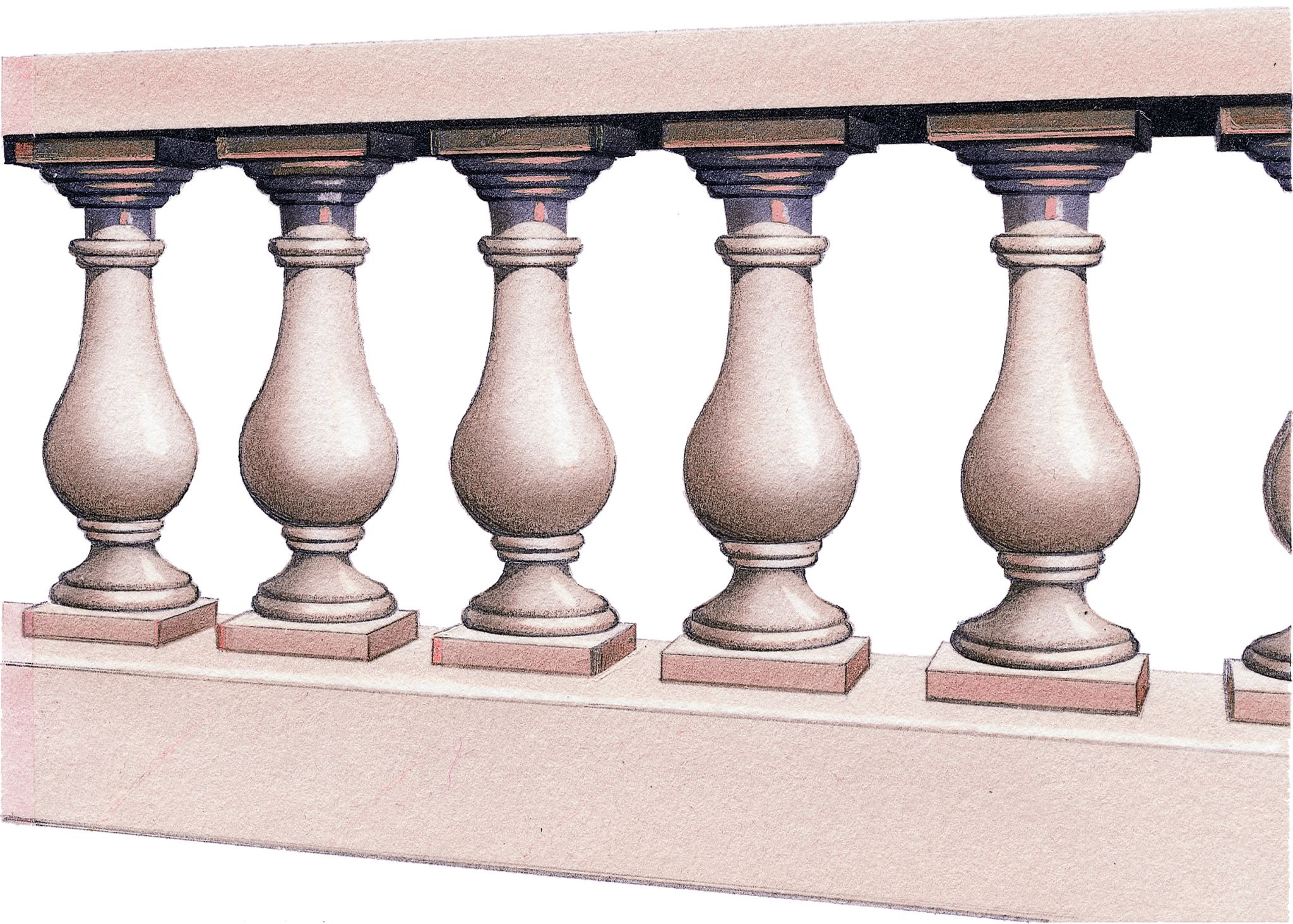 une balustrade