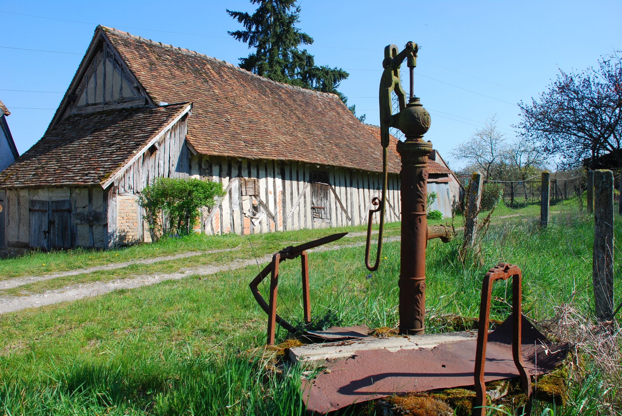 bâtiment de ferme  en Sologne